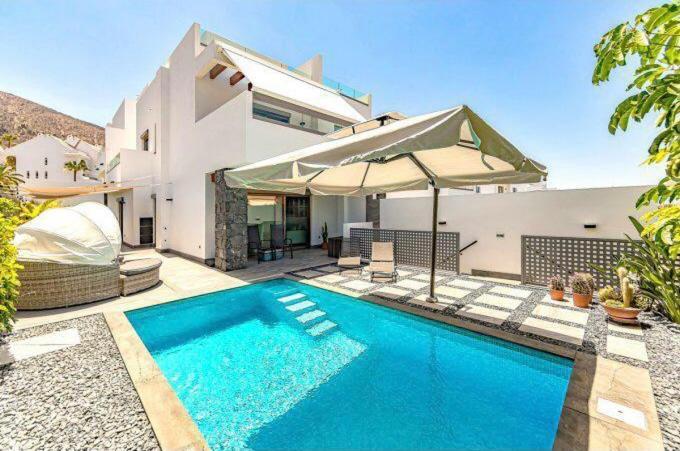Luxury Villa Tropical Private Heated Pool Los Cristianos  Ngoại thất bức ảnh